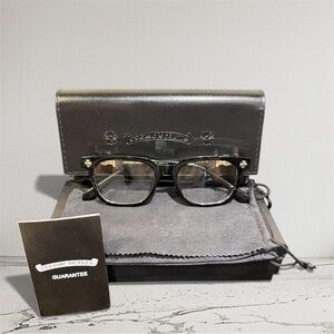 Chrome Hearts Black & Gold Optical Glasses